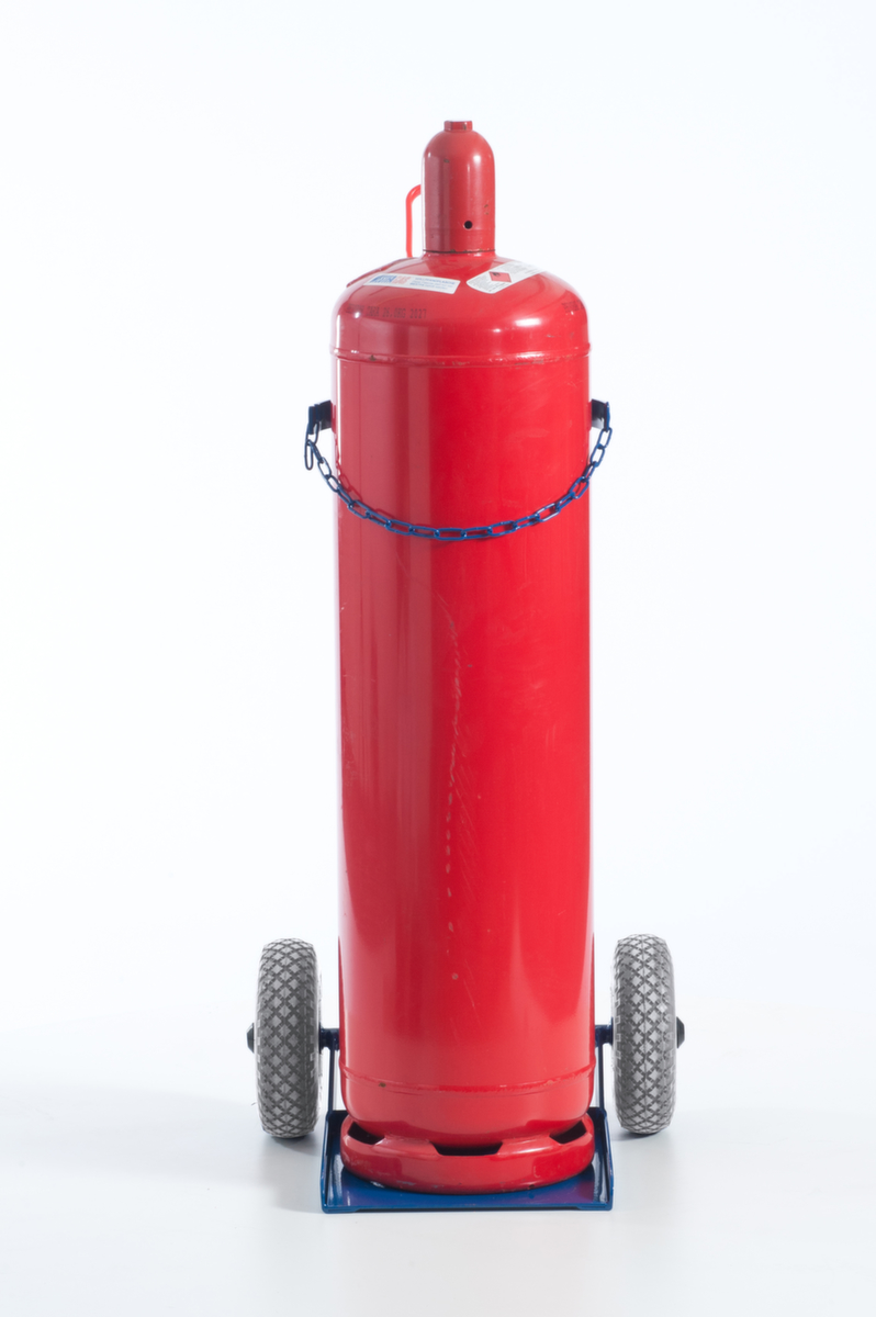 Rollcart Flaschenkarre, für 1 x 33 kg Propangas Flasche, Luft-Bereifung Standard 12 ZOOM