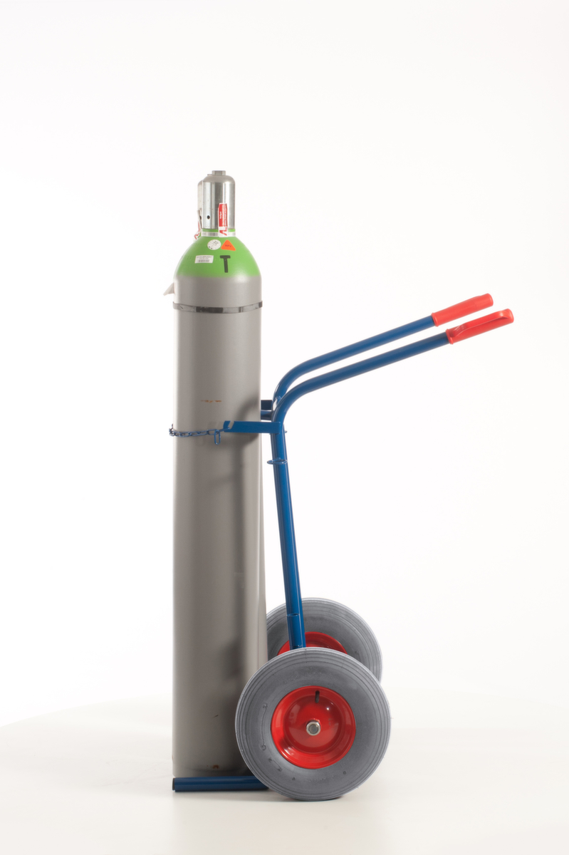 Rollcart Flaschenkarre, für 2x40/50 l Flasche, Luft-Bereifung Standard 3 ZOOM