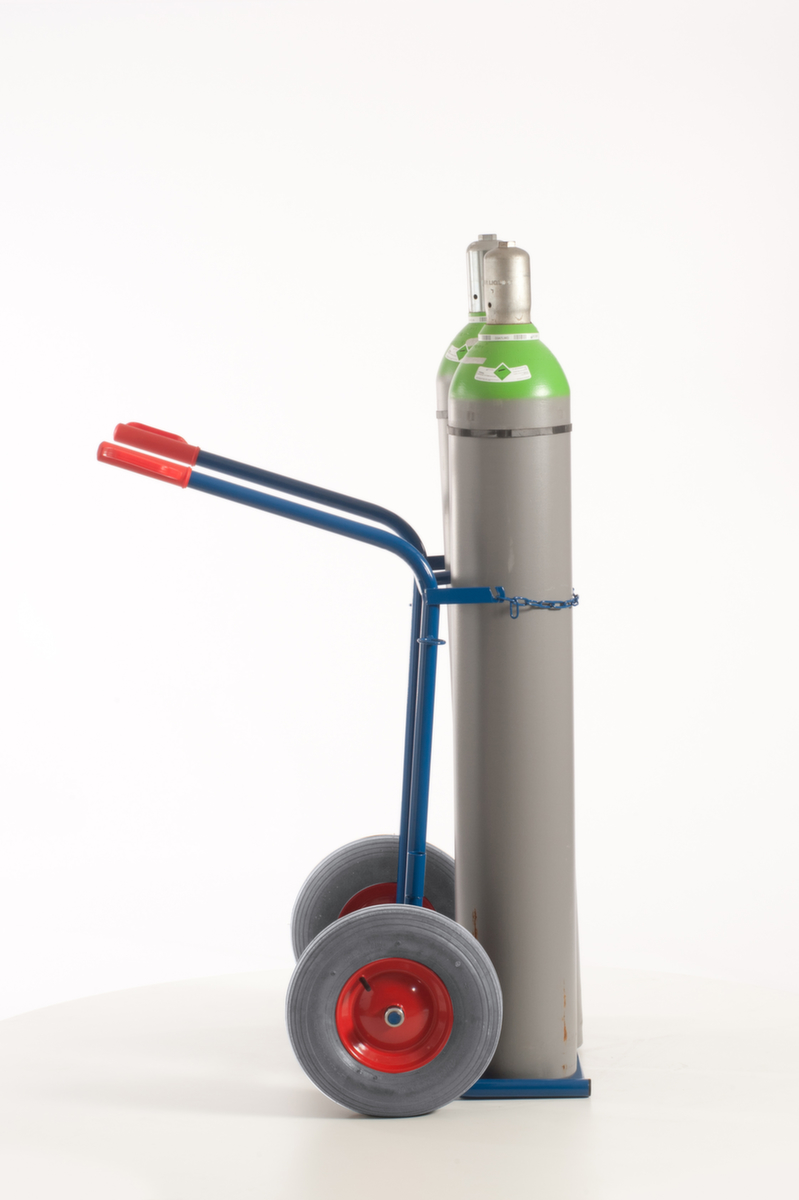 Rollcart Flaschenkarre, für 2x40/50 l Flasche, Luft-Bereifung Standard 9 ZOOM
