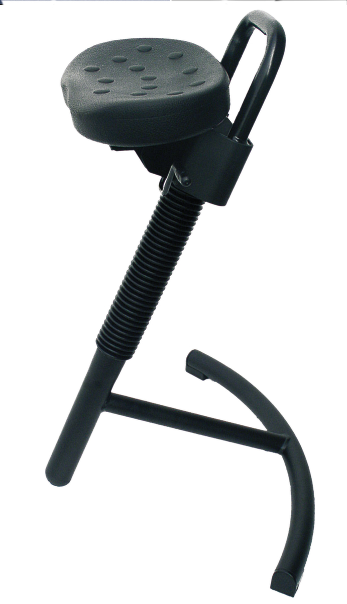 Lotz Stehhilfe Stabilith, Sitzhöhe 645 - 825 mm, Gestell schwarz Standard 1 ZOOM