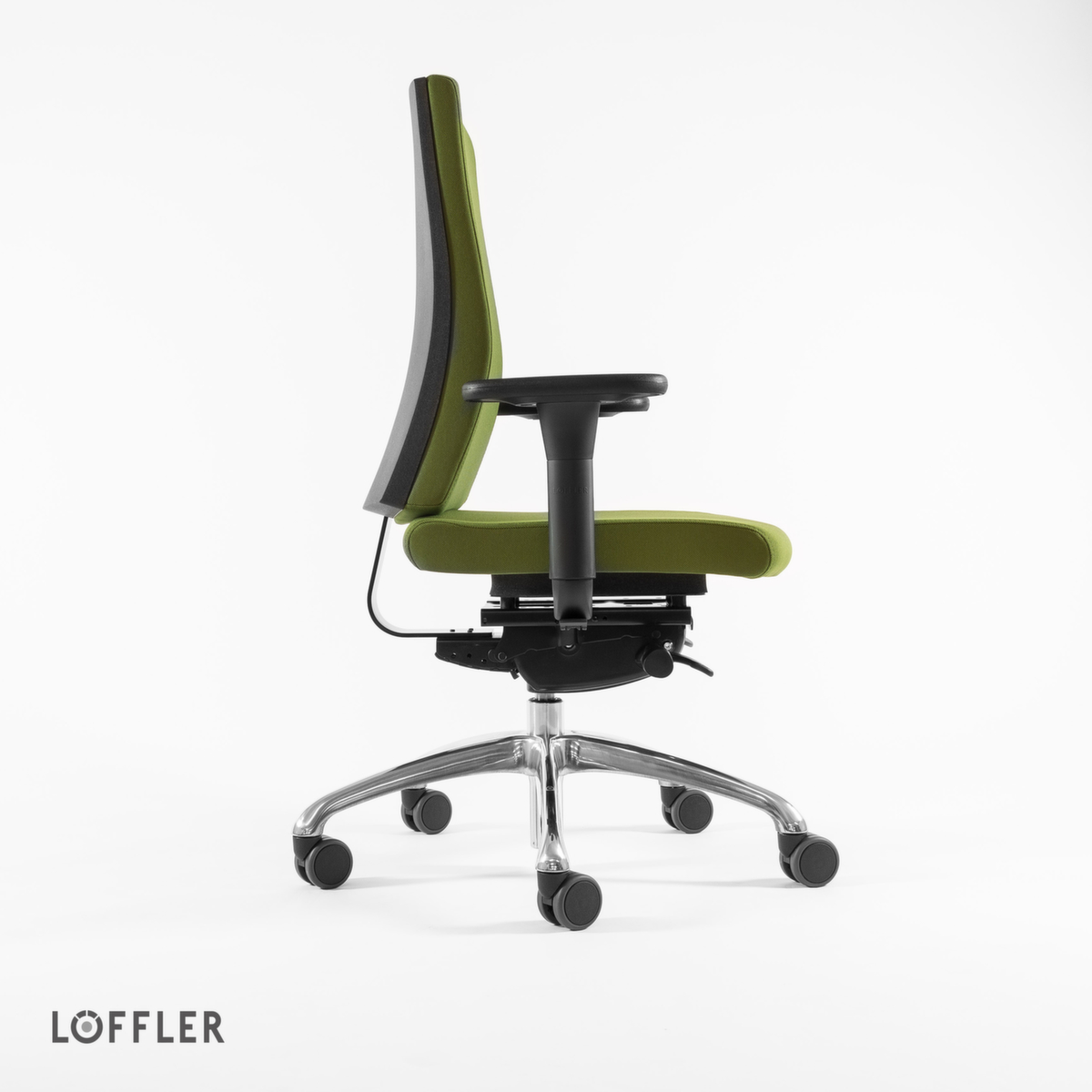 Löffler Drehstuhl Figo, grün Standard 3 ZOOM