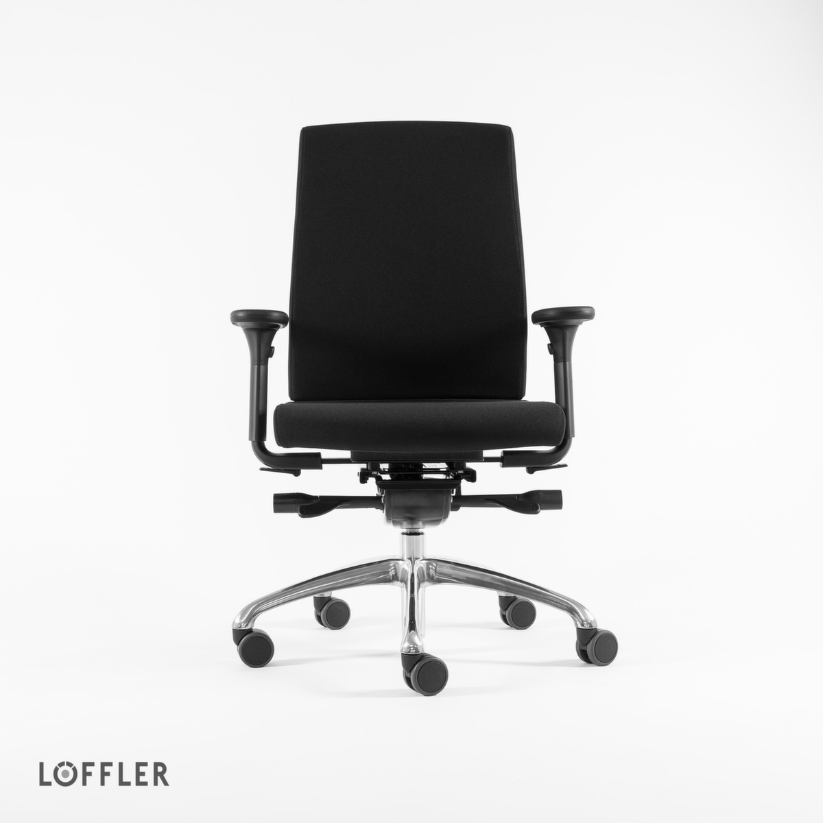 Löffler Drehstuhl Figo, schwarz Standard 2 ZOOM