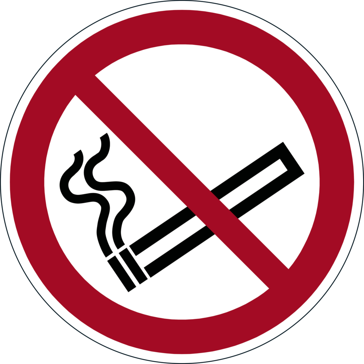 Durable Verbotsschild Rauchen verboten, Bodenaufkleber, rutschhemmend Standard 1 ZOOM