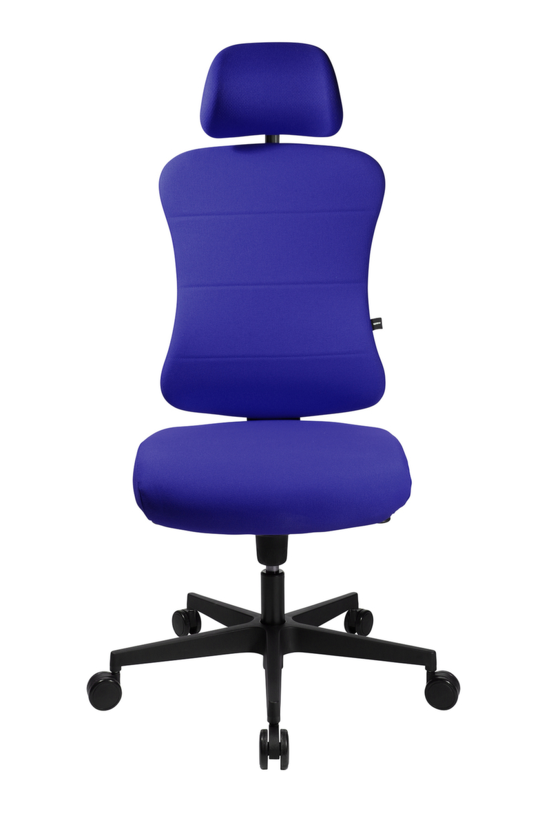 Topstar Bürodrehstuhl Art Comfort mit Kopfstütze, royalblau Standard 5 ZOOM