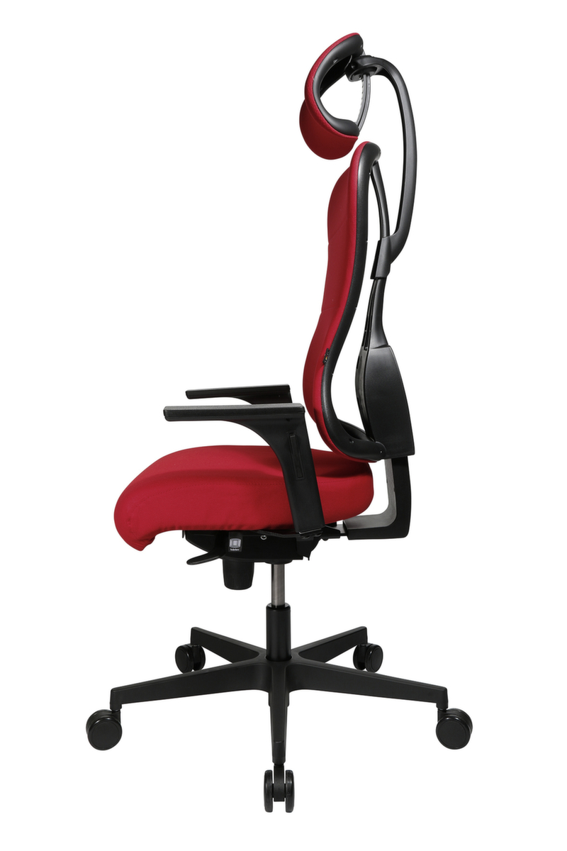 Topstar Bürodrehstuhl Art Comfort mit Kopfstütze, rot Standard 7 ZOOM