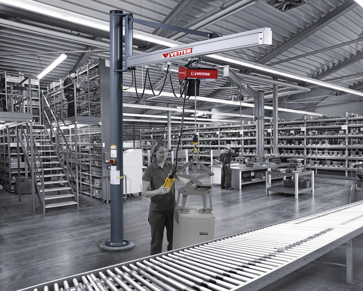 Vetter Säulen-Schwenkkran UNILIFT Milieu 1 ZOOM