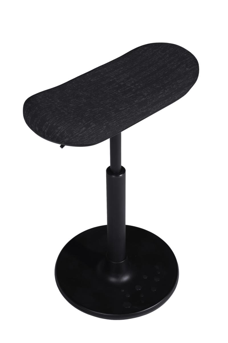 Topstar Sitz-/Stehhilfe Sitness H2 mit Skateboard-Sitz, Sitzhöhe 570 - 770 mm, Sitz schwarz Standard 2 ZOOM