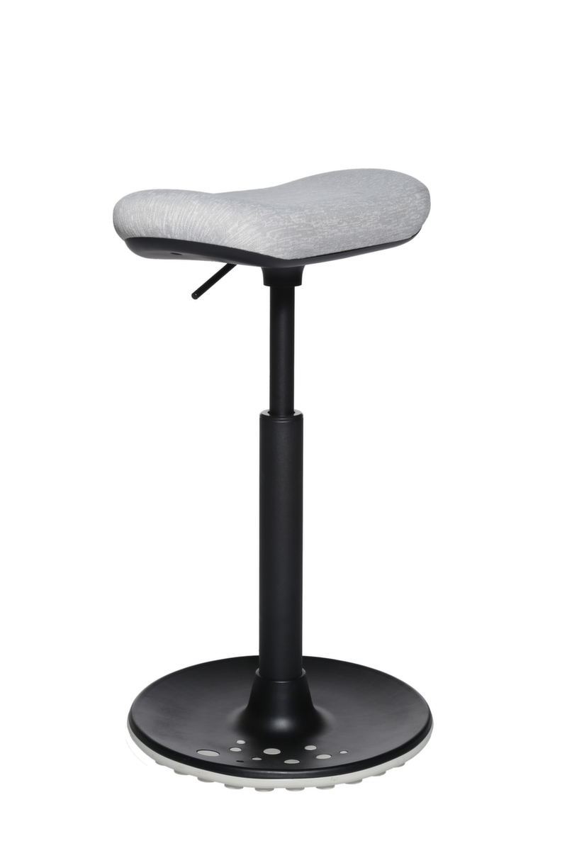 Topstar Sitz-/Stehhilfe Sitness H2 mit Skateboard-Sitz, Sitzhöhe 570 - 770 mm, Sitz grau Standard 3 ZOOM