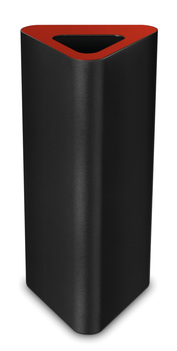 Dreieckiger Abfallbehälter PURE ELEGANCE, 60 l, schwarz Artikel ähnlich 1 ZOOM
