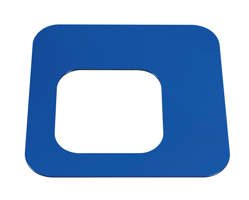 Auflagedeckel PURE für Abfallbehälter, blau Standard 1 ZOOM