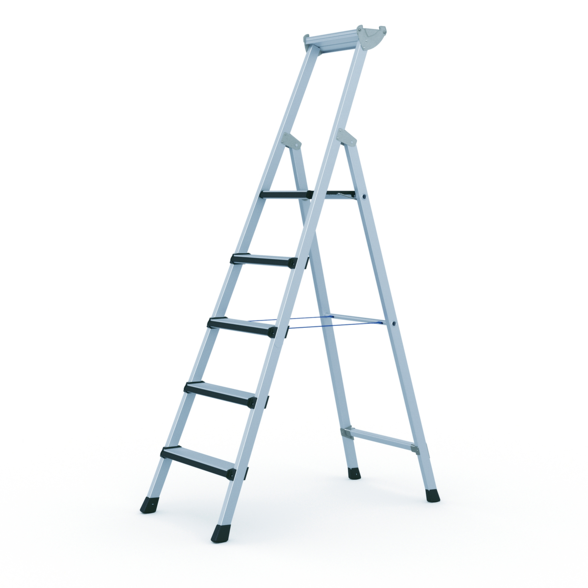 ZARGES Standard-Stufenleiter ein- oder beidseitig begehbar Standard 4 ZOOM