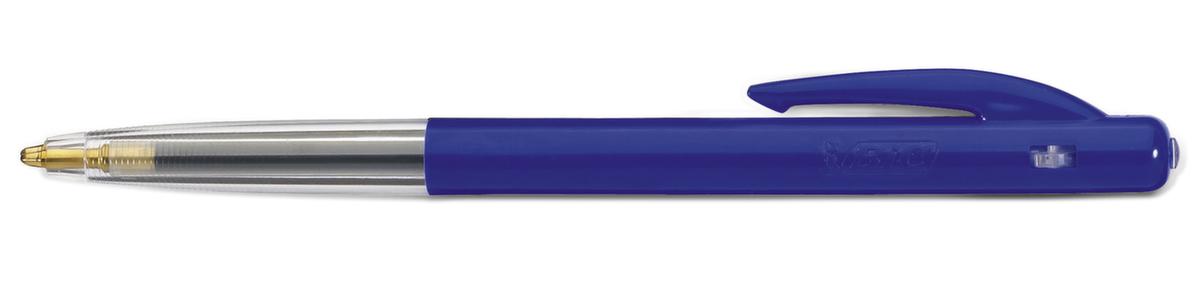 BIC® Kugelschreiber M10 Clic Fine, Schriftfarbe blau, Schaft blau/transparent Standard 1 ZOOM