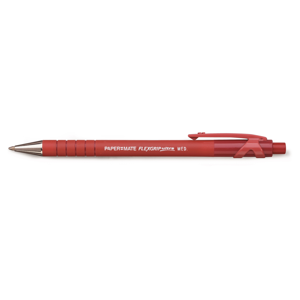PAPERMATE Kugelschreiber Flexigrip Ultra, Schriftfarbe rot, Schaft rot Standard 1 ZOOM
