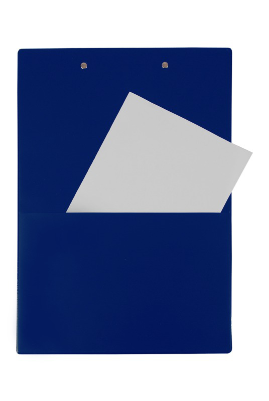 EICHNER Klemmbrett mit Aufbewahrungsfach, blau Standard 2 ZOOM
