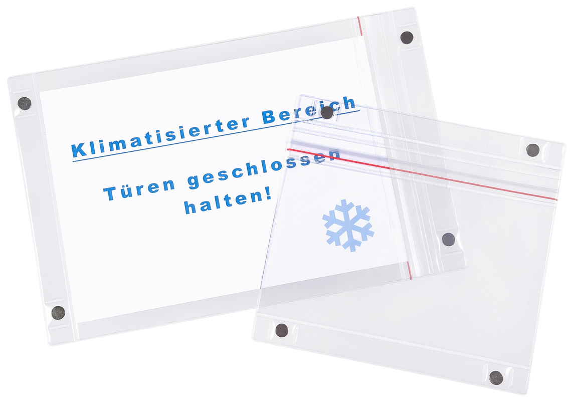 EICHNER Sichttasche mit Druckverschlussband Standard 1 ZOOM