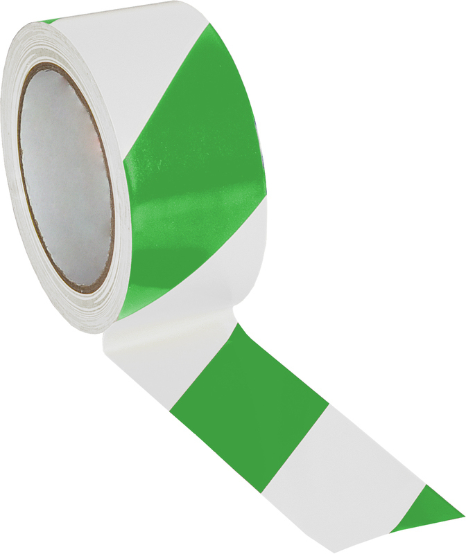EICHNER Bodenmarkierungsband Premium, grün/weiß