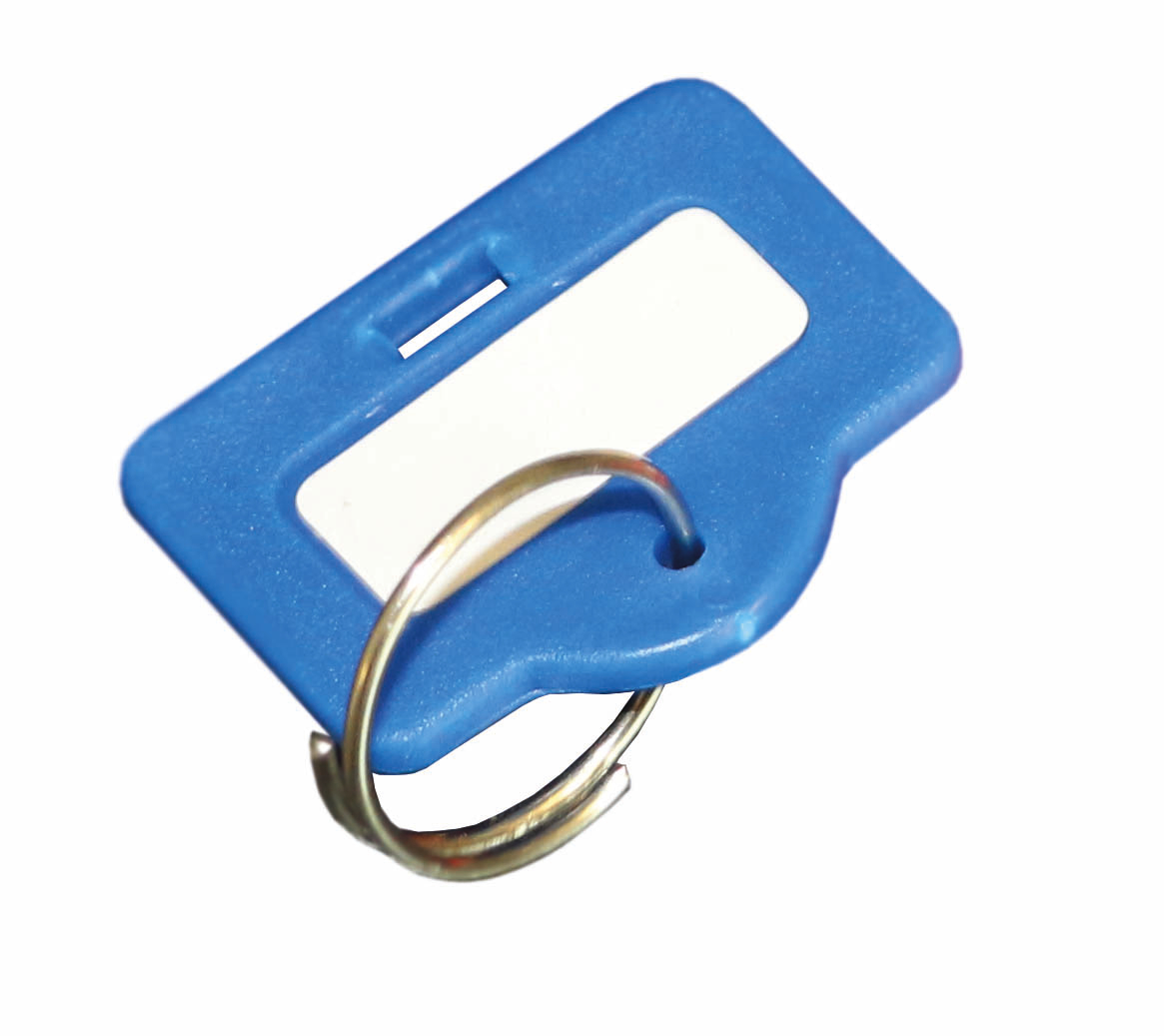 Schlüsselanhänger für Schlüsselschrank, blau Standard 1 ZOOM