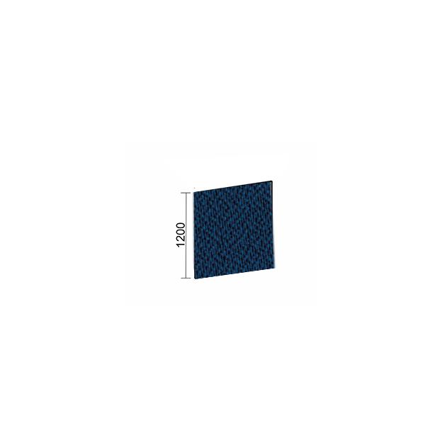 Gera Schallabsorbierende Stellwand Pro, Höhe x Breite 1200 x 1200 mm, Wand blau