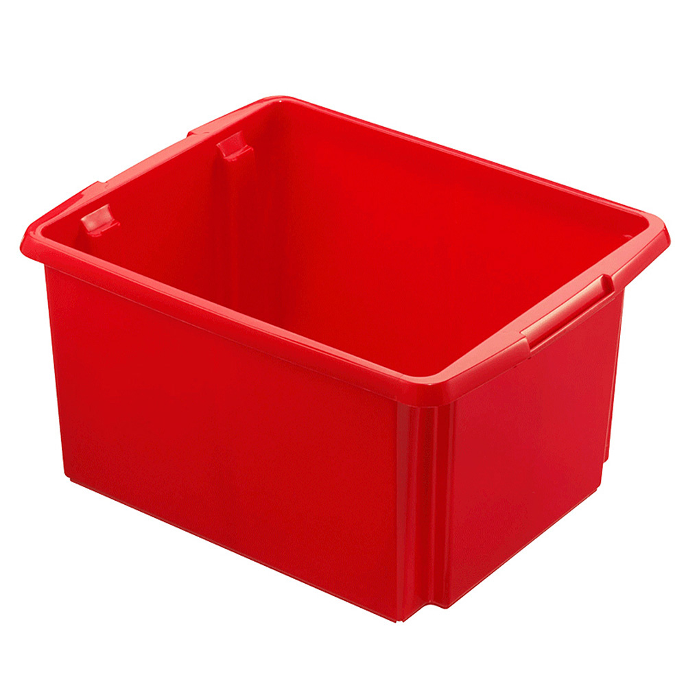 Leichter Drehstapelbehälter, rot, Inhalt 32 l Standard 1 ZOOM