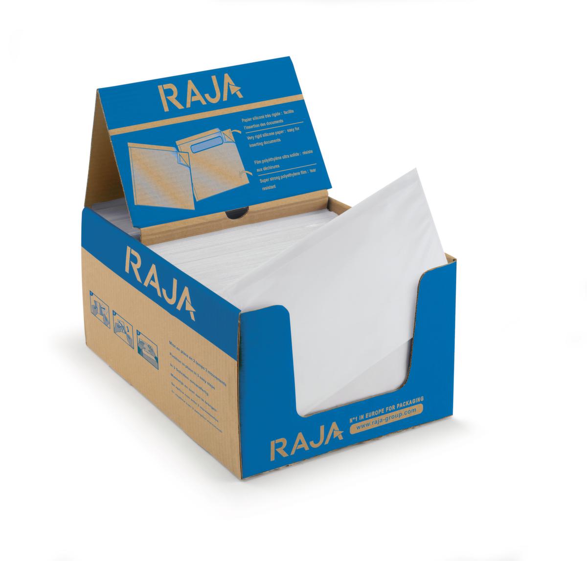 Raja Begleitpapiertasche im Minipack blanco, DIN A5 Standard 1 ZOOM