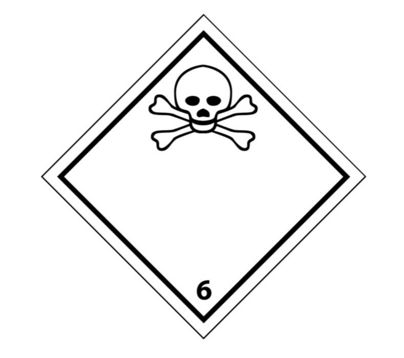 Gefahrgut-Etikett Standard 1 ZOOM