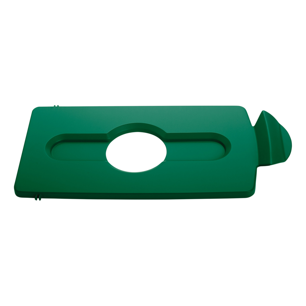 Rubbermaid Deckel Slim Jim® für Recycling-Station, grün Standard 1 ZOOM
