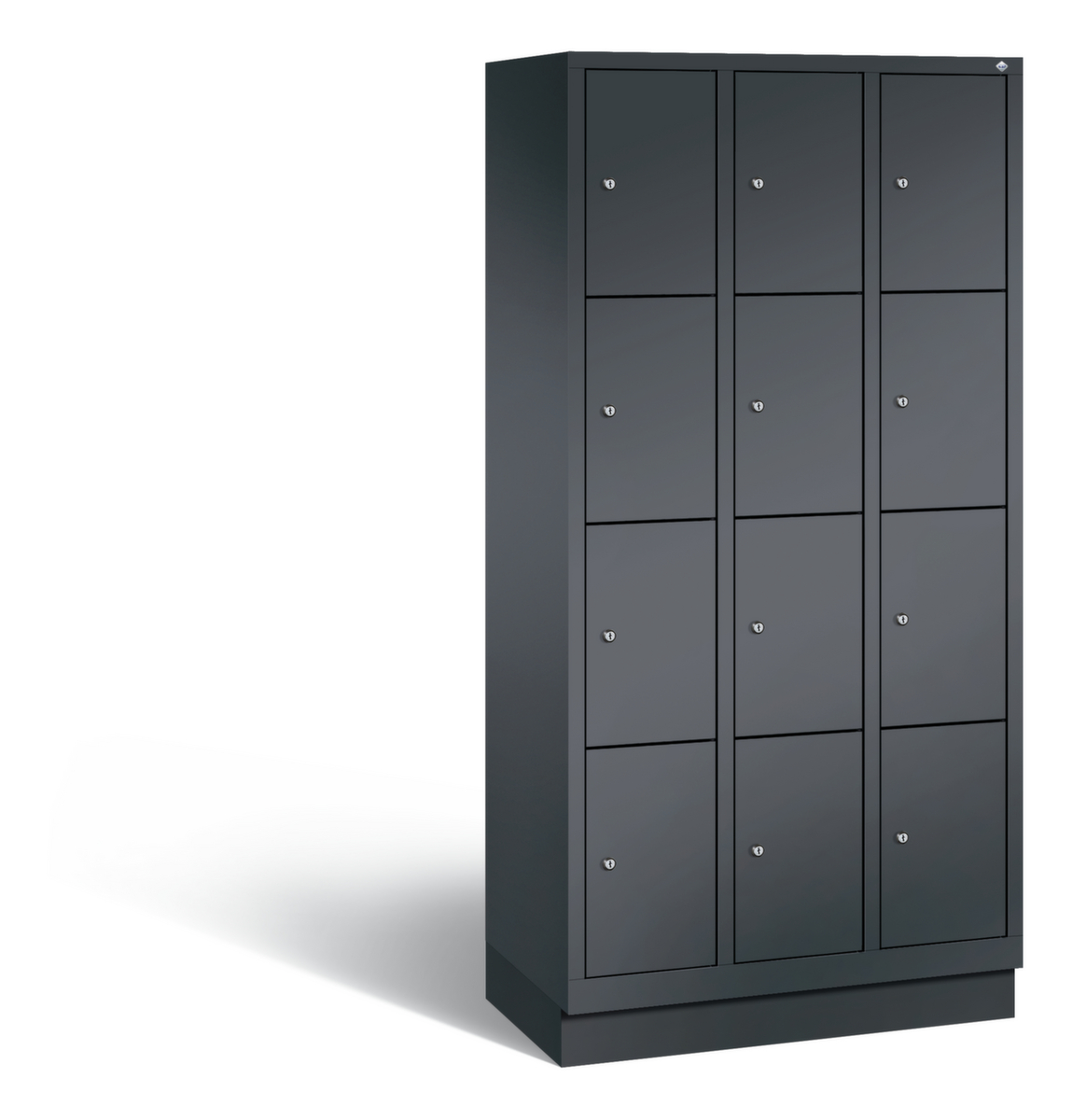 C+P Schließfachschrank Classic, 12 Fächer
