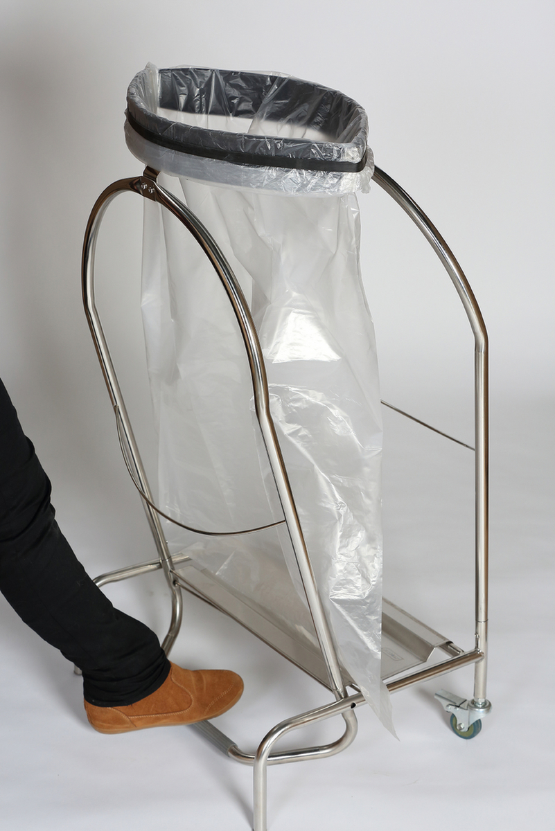 Müllsackständer mit Fußpedal, für 110-Liter-Säcke Milieu 2 ZOOM