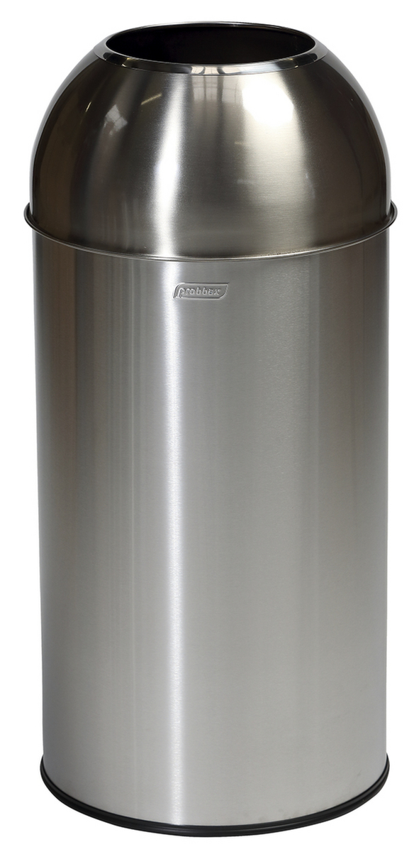 Edelstahl-Abfallbehälter probbax®, 40 l Standard 1 ZOOM