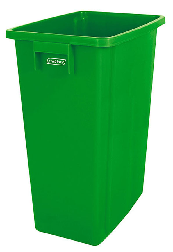 Offener Wertstoffsammler probbax®, 60 l, grün Standard 1 ZOOM