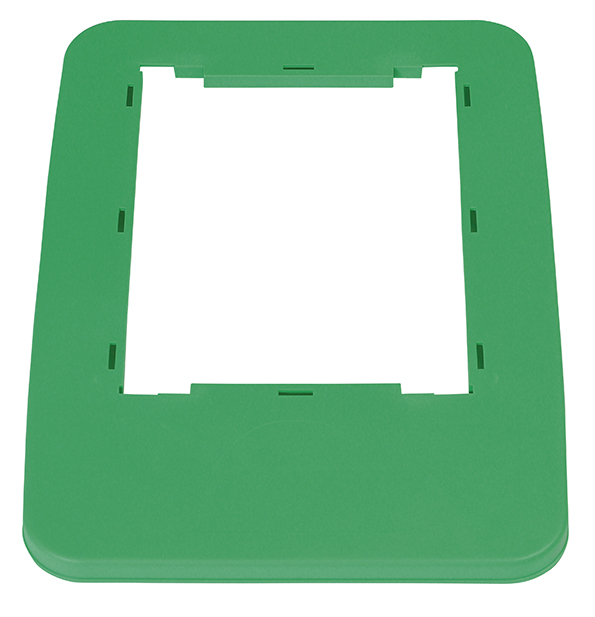 Rahmen probbax® für Wertstoffsammler, hellgrün Standard 1 ZOOM