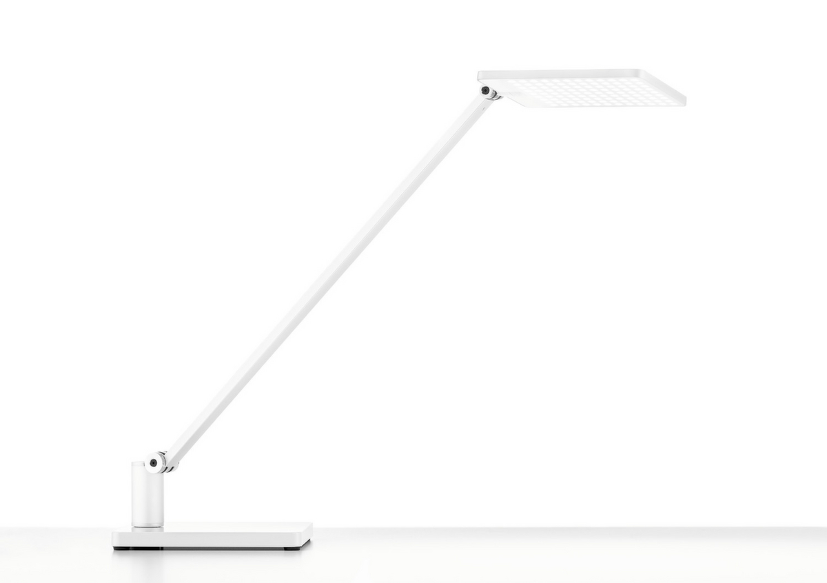 Novus Dimmbare LED-Schreibtischleuchte Attenzia Complete, Licht warmweiß, weiß Standard 1 ZOOM