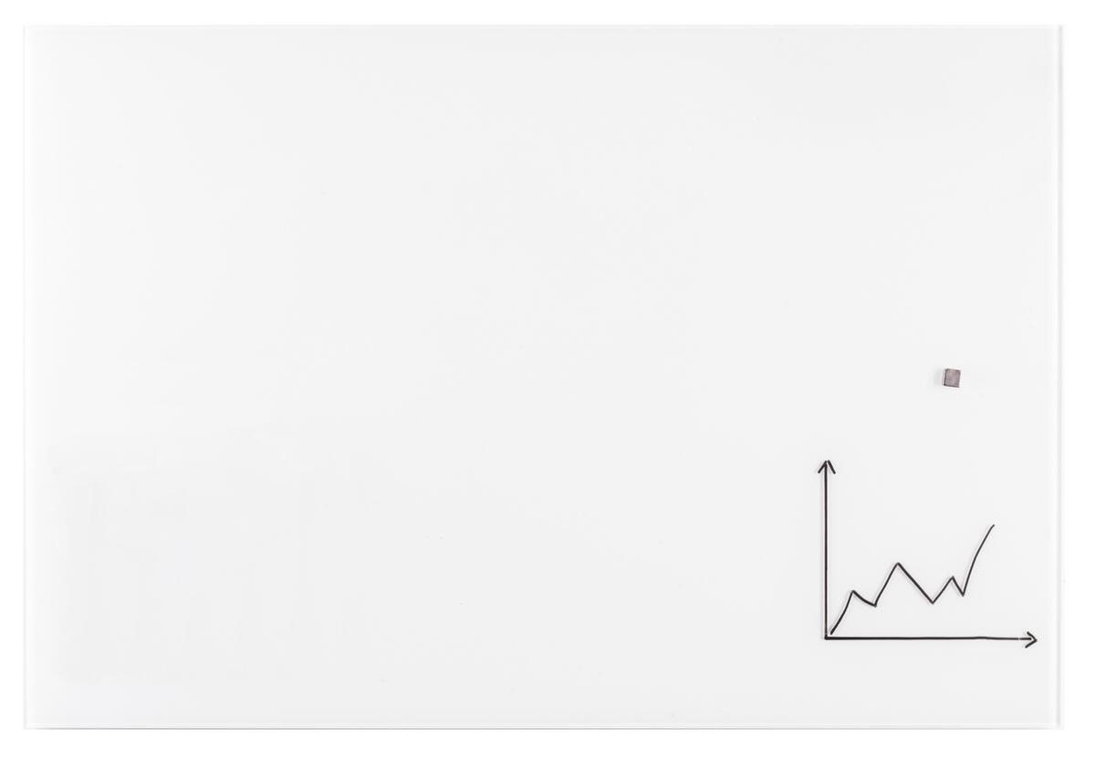 Franken Magnetische Glastafel, Höhe x Breite 1200 x 2400 mm