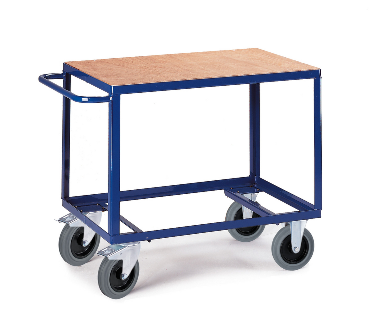 Rollcart Tischwagen mit 1 offenen Etage 1200x800 mm, Traglast 600 kg, 2 Etagen Standard 1 ZOOM