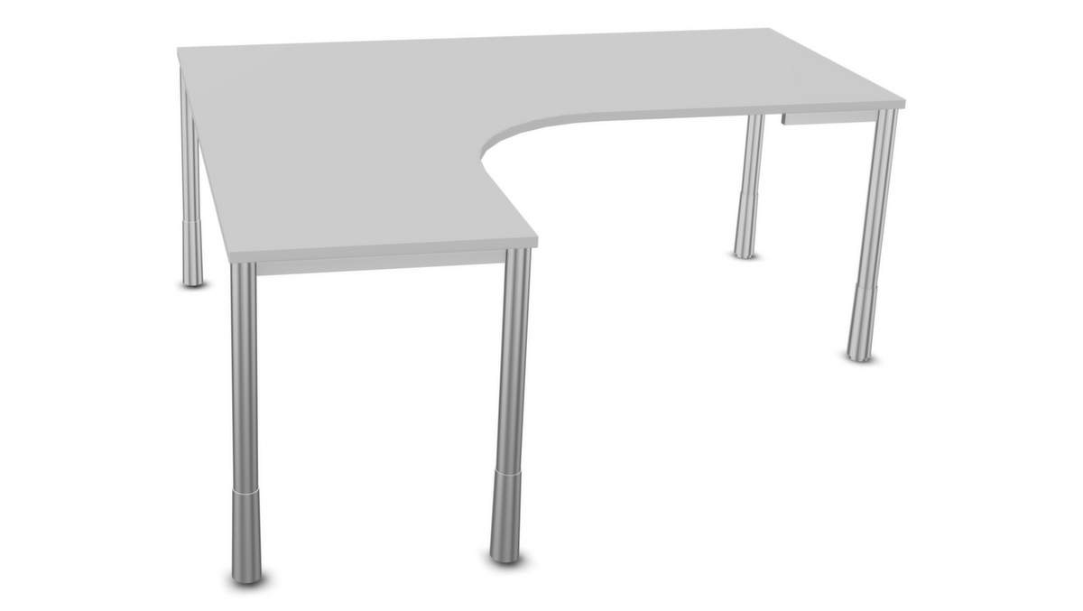 Nowy Styl Höhenverstellbarer Freiform-Schreibtisch E10