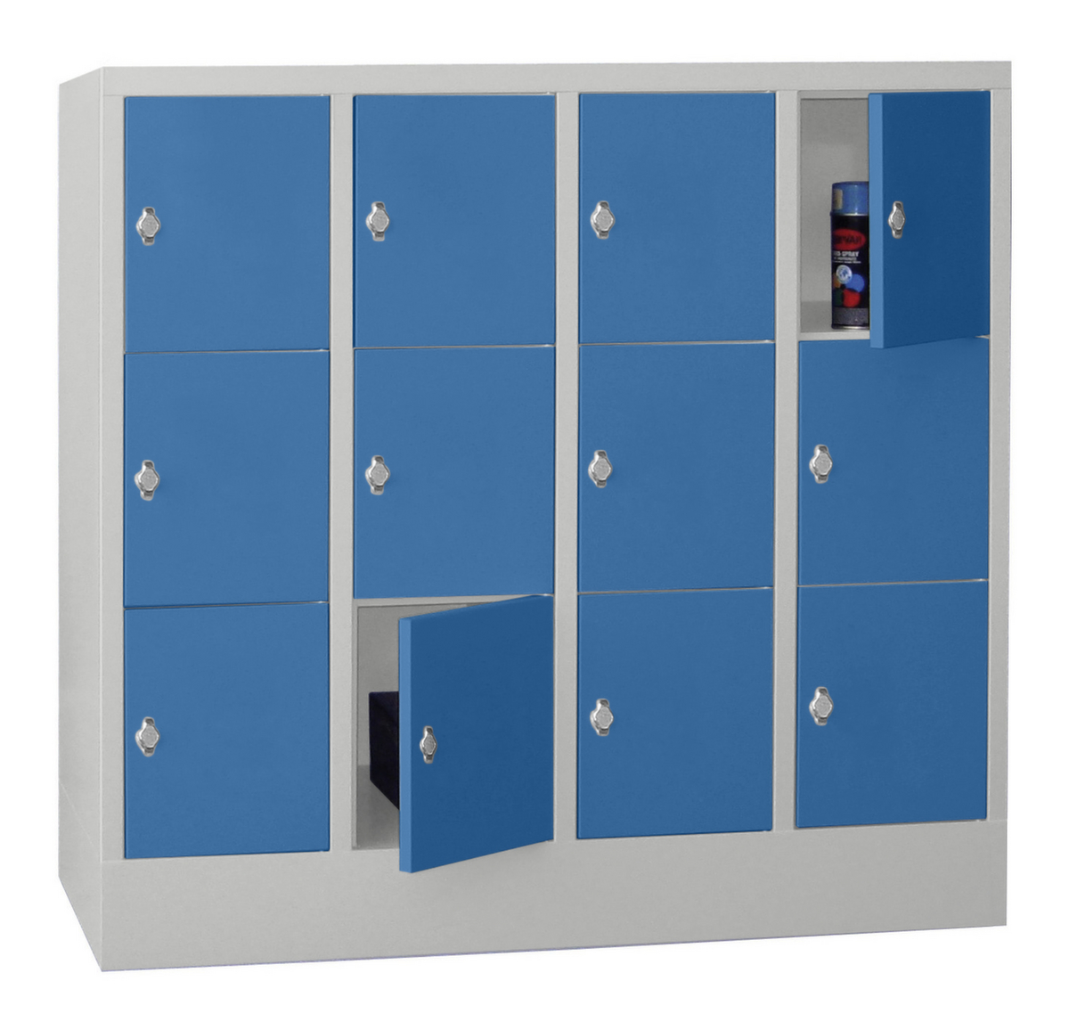 PAVOY Schließfachschrank Basis, 12 Fächer