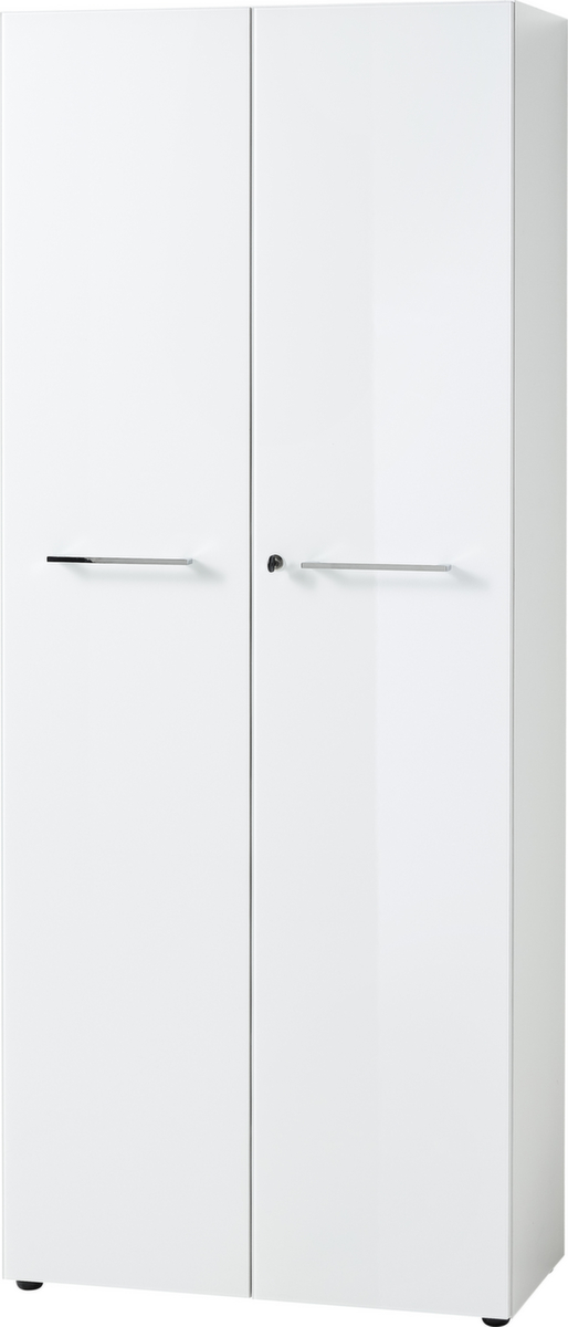 Aktenschrank GW-MONTERIA, 5 Ordnerhöhen, weiß/weiß Standard 3 ZOOM