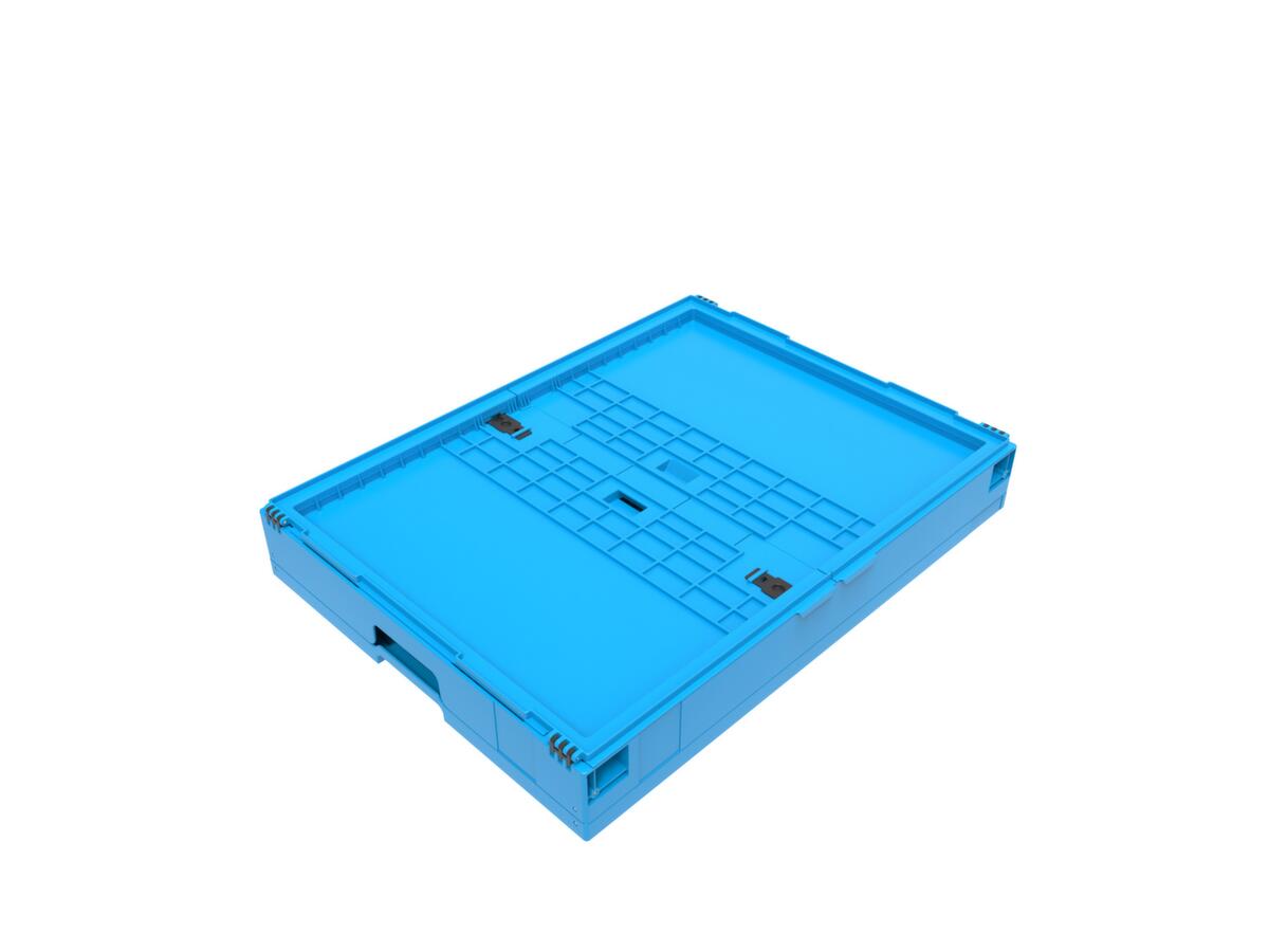 Walther Faltsysteme Faltbox, blau, Inhalt 200 l, Klappdeckel Standard 4 ZOOM
