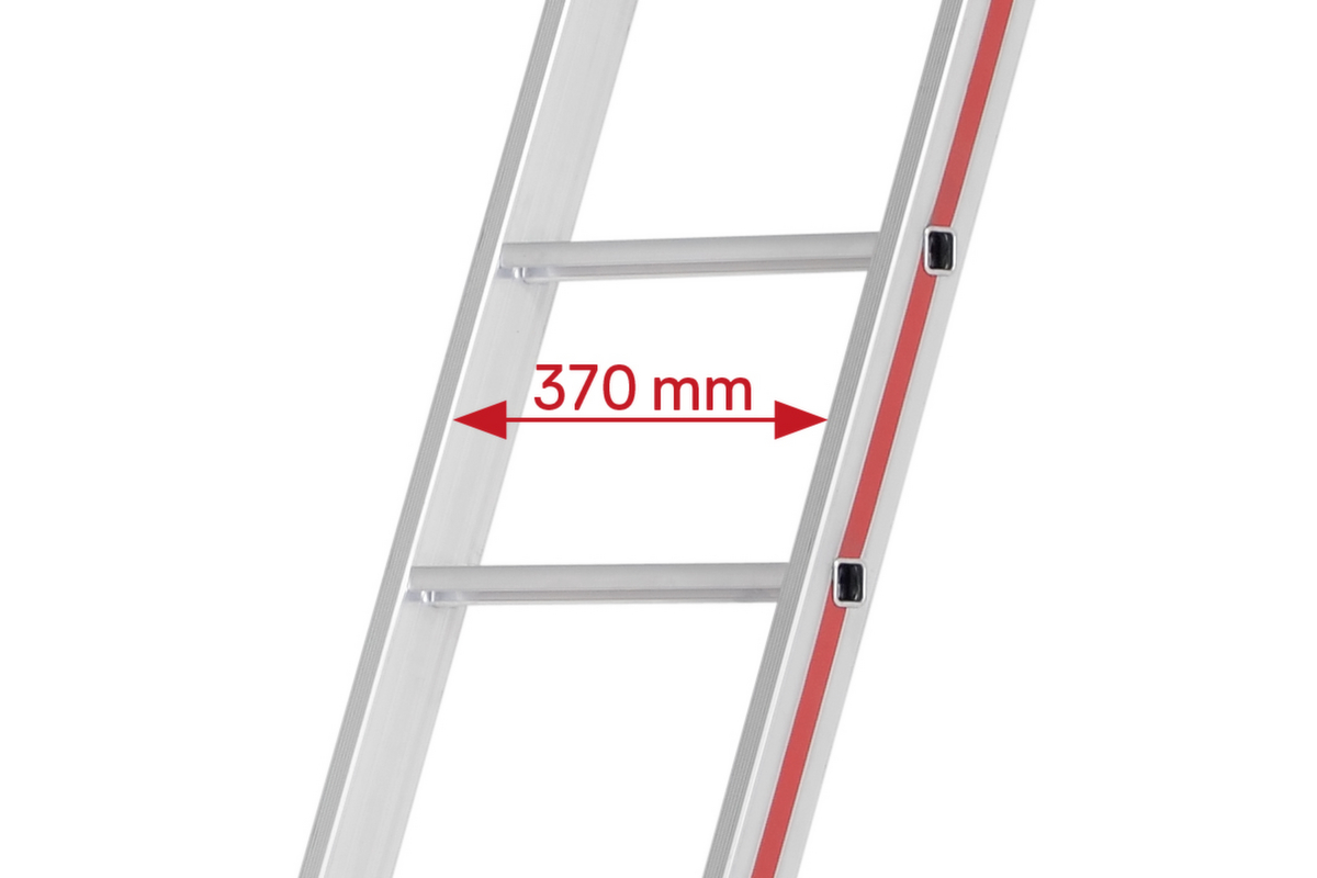 Hymer Stufen-Anlegeleiter Detail 1 ZOOM