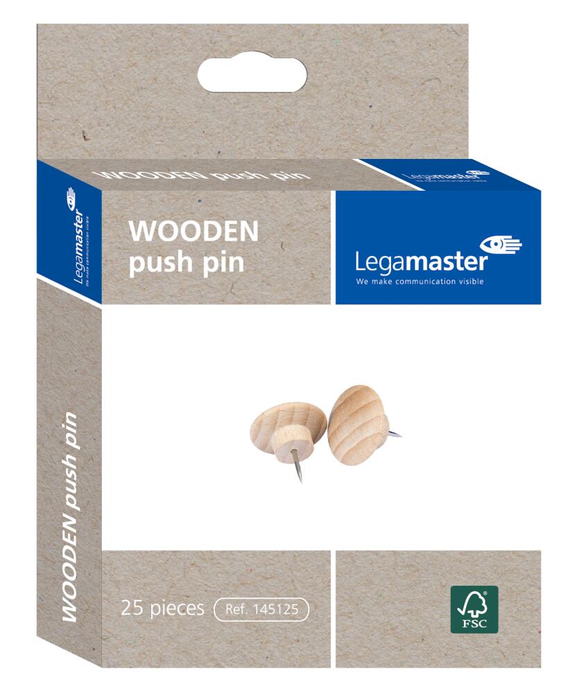 Legamaster Pinn-Nadeln WOODEN Standard 5 ZOOM