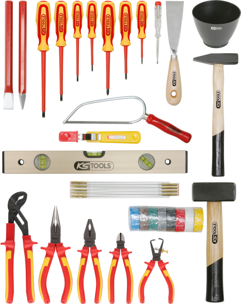 KS Tools Basic Elektriker-Werkzeugkoffer