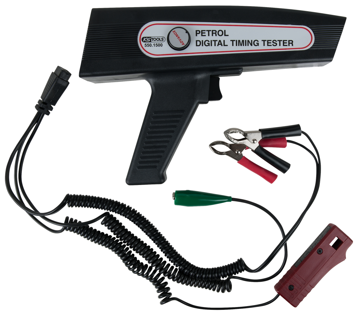 KS Tools Digitale Zündzeitpunktpistole (Stroboskop) mit LED-Anzeige Standard 2 ZOOM