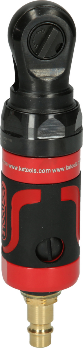 KS Tools 1/4" SlimPOWER Mini-Druckluft-Umschaltratsche 30Nm Standard 3 ZOOM