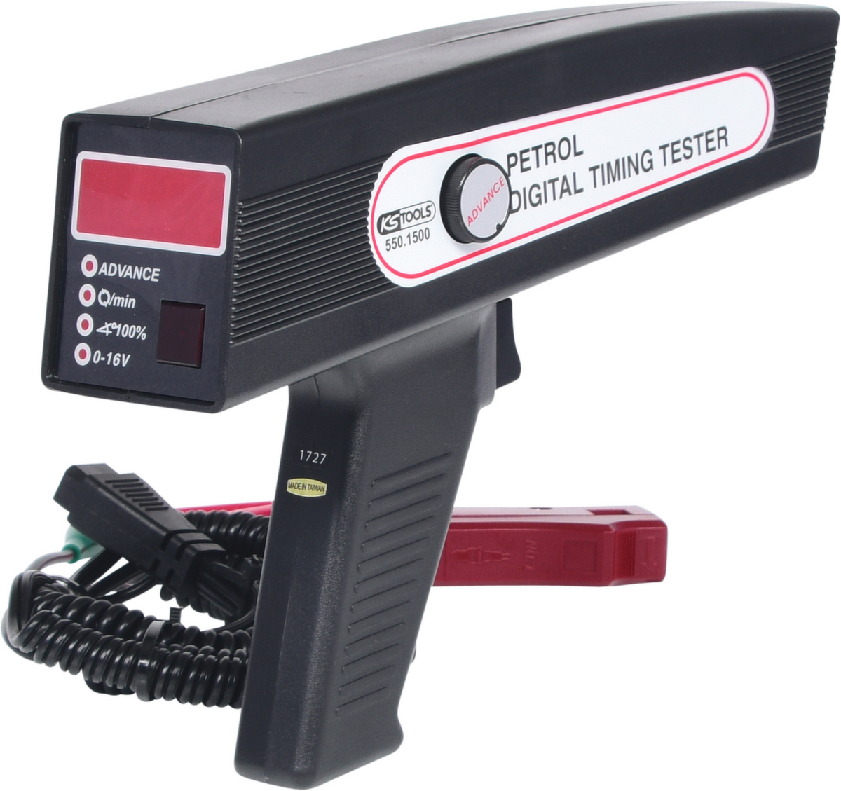 KS Tools Digitale Zündzeitpunktpistole (Stroboskop) mit LED-Anzeige Standard 4 ZOOM