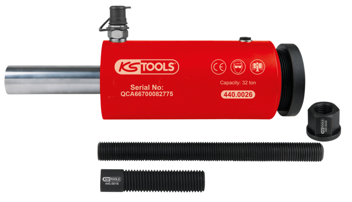 KS Tools Druck- und Zug-Hydraulikzylinder-Satz Standard 3 ZOOM