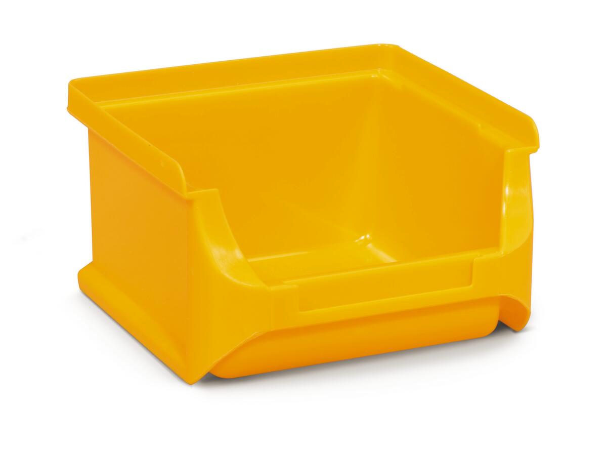 Raja Sichtlagerkasten, gelb, Tiefe 100 mm, Polypropylen Standard 1 ZOOM