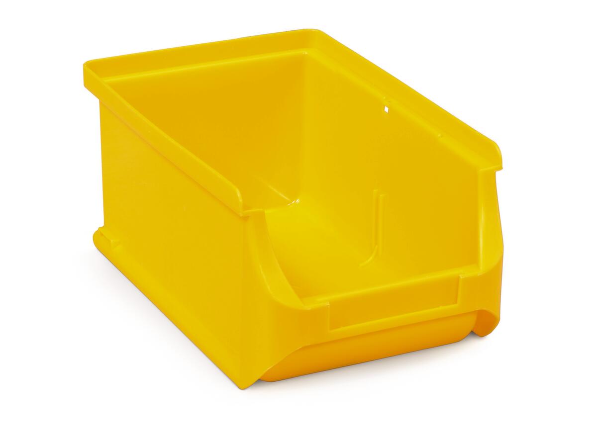 Raja Sichtlagerkasten, gelb, Tiefe 160 mm, Polypropylen Standard 1 ZOOM