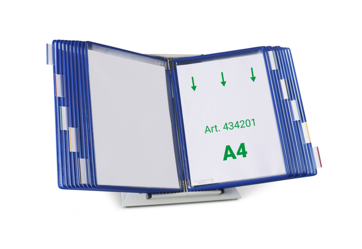tarifold Sichttafelsystem, mit 20 Sichttafeln in DIN A4 Standard 1 ZOOM