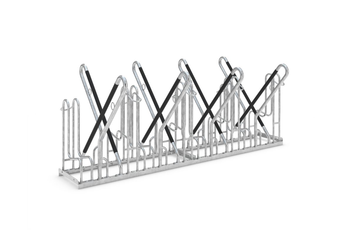 WSM Fahrrad-Anlehnbügel mit extra hohem Stellbügel Standard 1 ZOOM