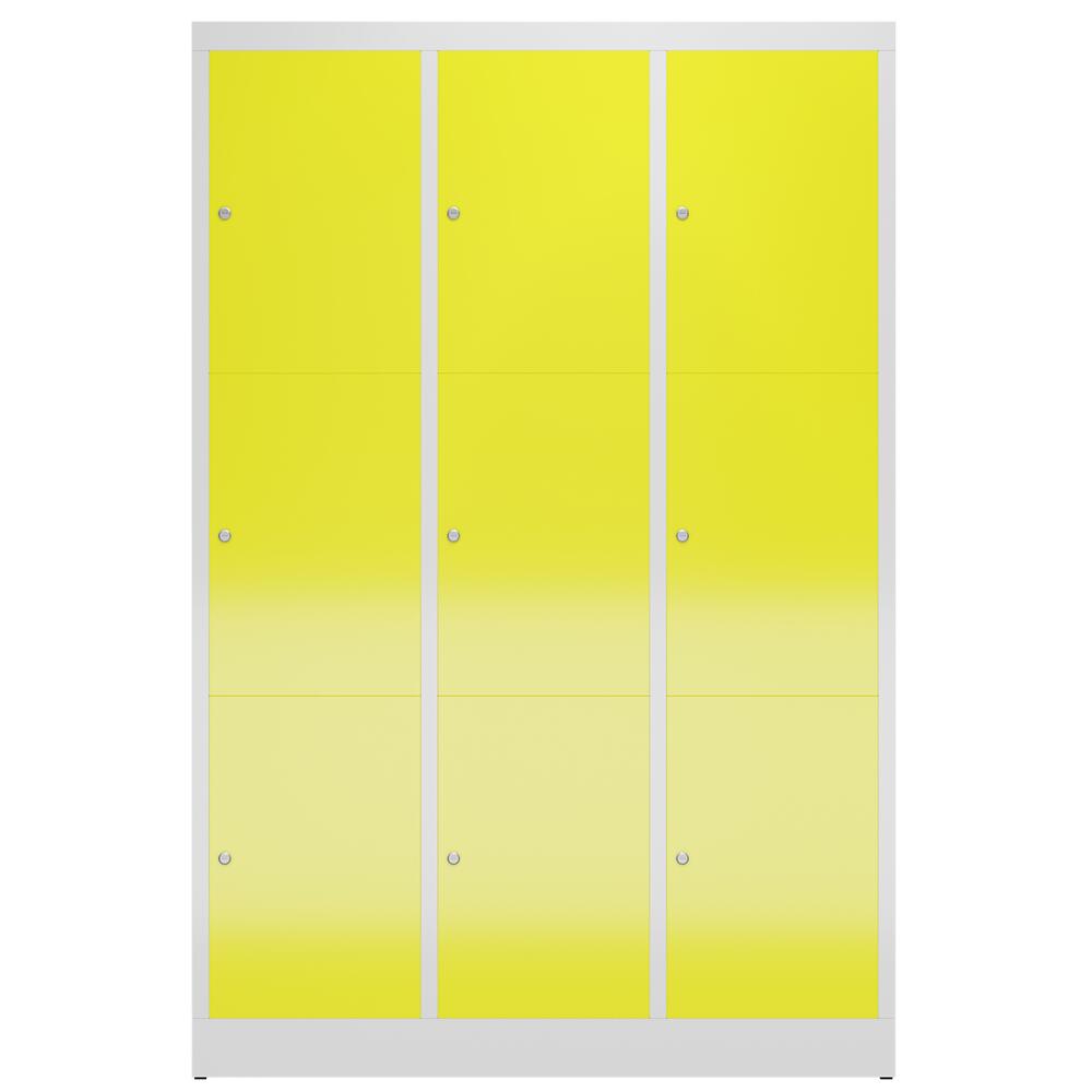 Schließfachschrank ClassiX, 9 Fächer Standard 2 ZOOM